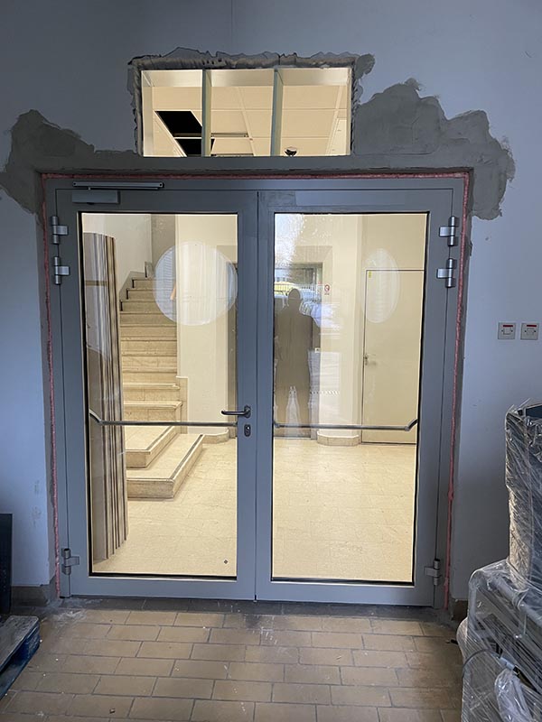 ALU Pozarna vrata1_mont-ap